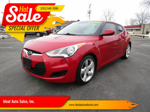2014 Hyundai Veloster for sale at Ideal Auto Sales, Inc. in Waukesha WI
