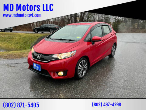 2017 Honda Fit for sale at MD Motors LLC in Williston VT