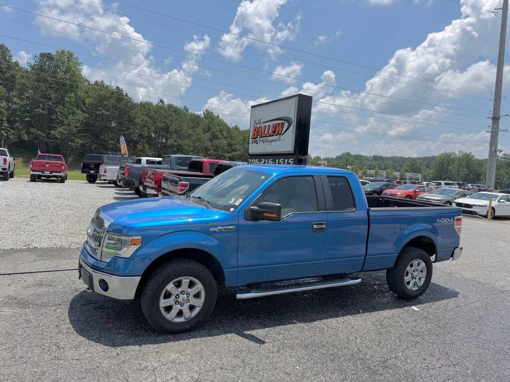 Blue Flame Metallic 2014 Ford F-150 XLT 1