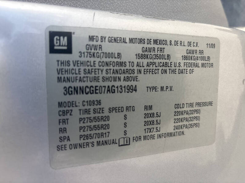 2010 Chevrolet Avalanche LTZ