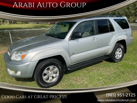2003 Toyota 4Runner for sale at Arabi Auto Group in Lacombe LA