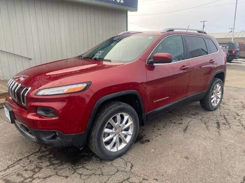2015 Jeep Cherokee for sale at Kevs Auto Sales in Helena MT