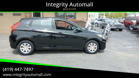 2013 Hyundai Accent for sale at Integrity Automall in Tiffin OH