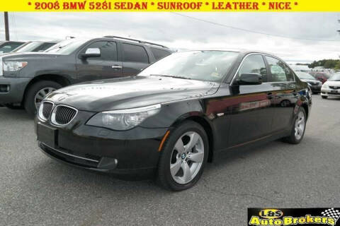 2008 BMW 5 Series for sale at L & S AUTO BROKERS in Fredericksburg VA