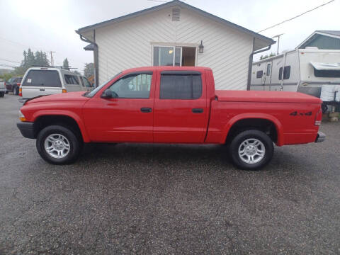 2004 Dodge Dakota for sale at AUTOTRACK INC in Mount Vernon WA