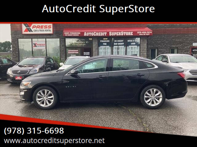 2020 Chevrolet Malibu for sale at AutoCredit SuperStore in Lowell MA