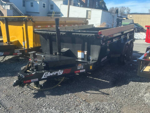 2026 Liberty Trailers 7x14 Telescoping dump