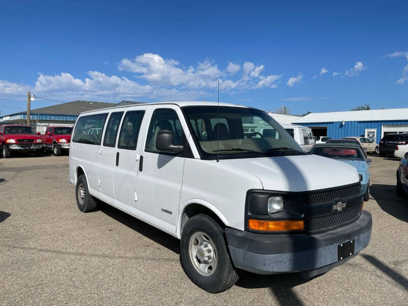 2004 Chevrolet Express for sale at AFFORDABLY PRICED CARS LLC in Mountain Home ID