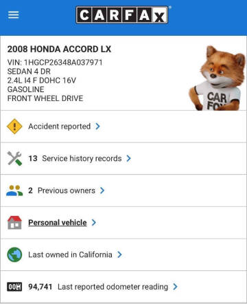 2008 Honda Accord LX