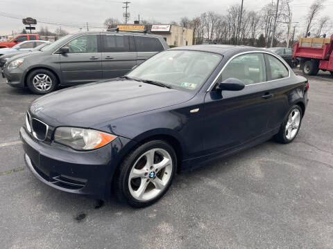 2009 BMW 1 Series for sale at DCMotors LLC in Mount Joy PA