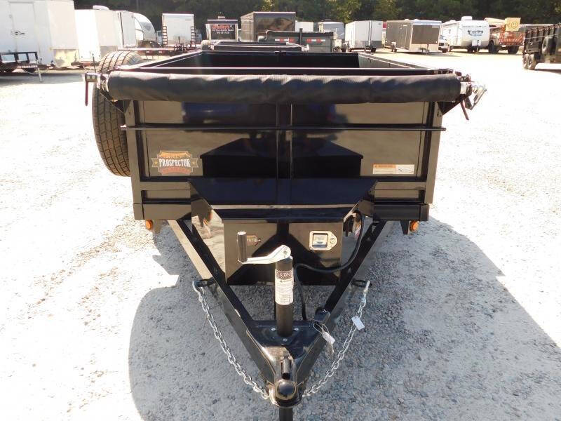 2024 Covered Wagon Trailers Prospector 5X8 Single Axle wit