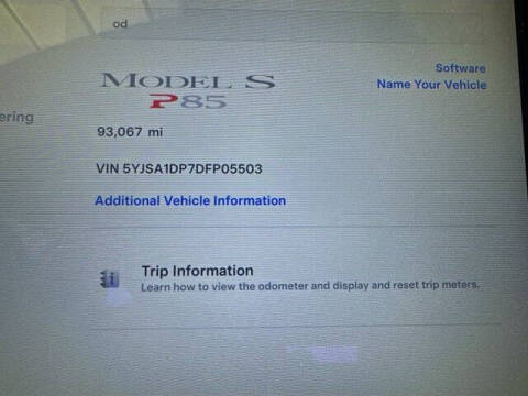 2013 Tesla Model S Performance