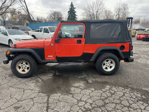 2005 Jeep Wrangler for sale at Enterprise Ave Auto Sales in Cleveland OH