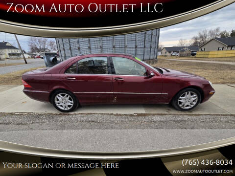 2003 Mercedes-Benz S-Class for sale at Zoom Auto Outlet LLC in Thorntown IN