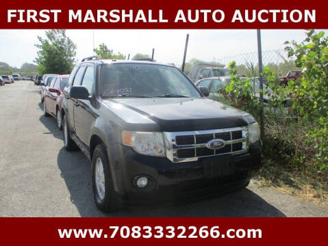 2010 Ford Escape for sale at First Marshall Auto Auction in Harvey IL