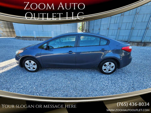 2014 Kia Forte for sale at Zoom Auto Outlet LLC in Thorntown IN