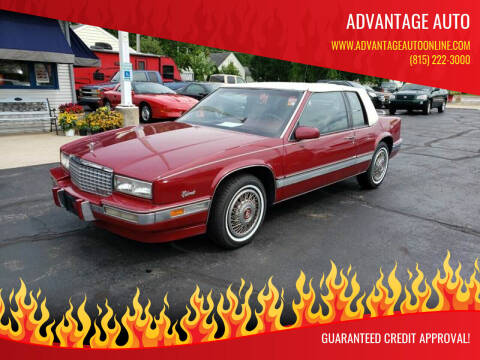 1989 Cadillac Eldorado for sale at Advantage Auto Sales & Imports Inc in Loves Park IL