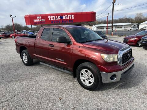 2007 Toyota Tundra for sale at Texas Drive LLC in Garland TX