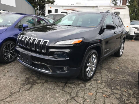 2015 Jeep Cherokee for sale at Autos Cost Less LLC in Lakewood WA