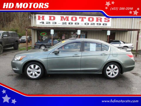 2008 Honda Accord for sale at HD MOTORS in Kingsport TN