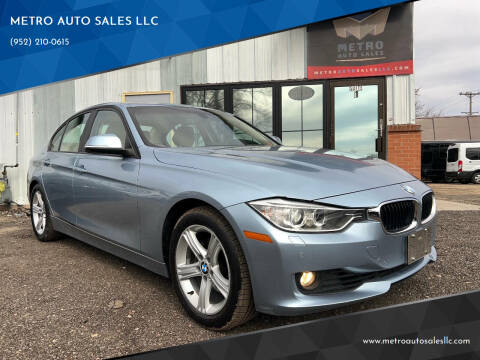 2013 BMW 3 Series for sale at METRO AUTO SALES LLC in Lino Lakes MN