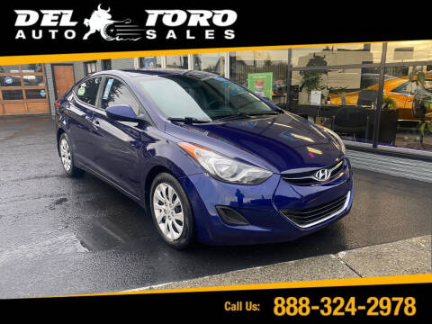 2013 Hyundai Elantra for sale at DEL TORO AUTO SALES in Auburn WA