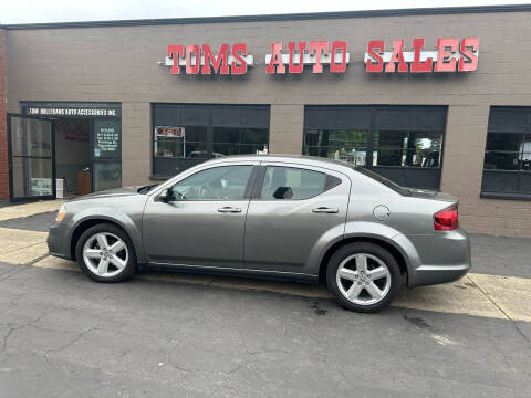 2012 Dodge Avenger for sale at Tom Hollerans Auto Sales in Elmira NY