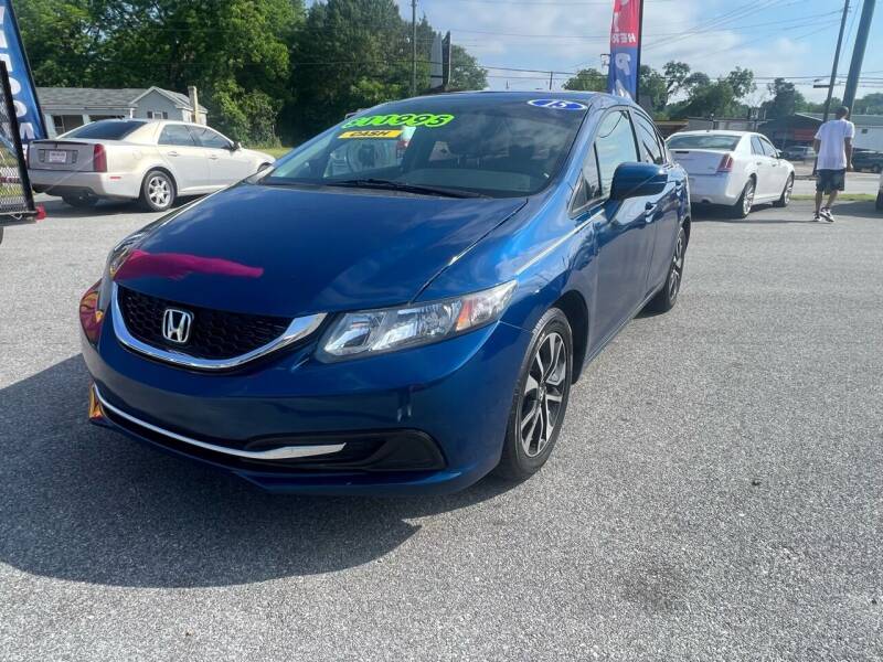 2015 Honda Civic for sale at Cars for Less in Phenix City AL