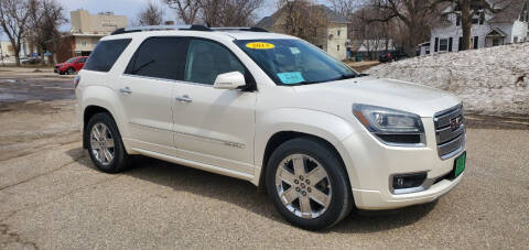 2013 GMC Acadia for sale at Unzen Motors in Milbank SD