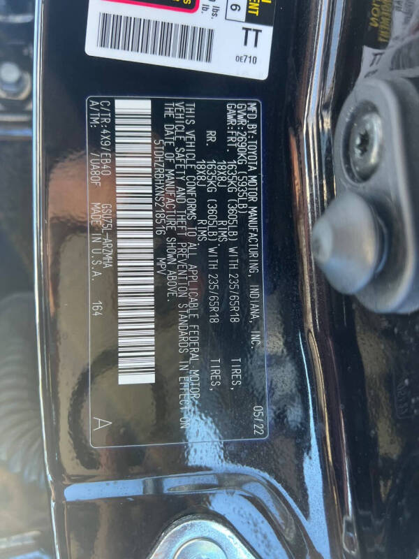 2022 Toyota Highlander XLE