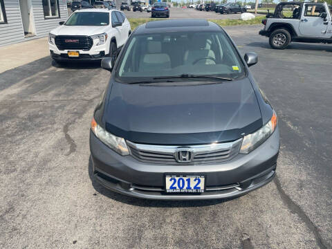 2012 Honda Civic for sale at Shermans Auto Sales in Webster NY