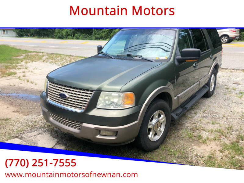 2003 Ford Expedition for sale at Mountain Motors in Newnan GA