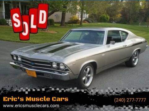 1969 Chevrolet Chevelle for sale at Eric's Muscle Cars in Clarksburg MD