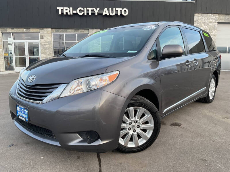 2015 Toyota Sienna for sale at TRI CITY AUTO SALES LLC in Menasha WI