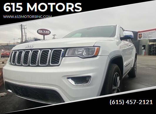 2021 Jeep Grand Cherokee for sale at 615 MOTORS in Nashville TN