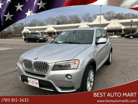 2013 BMW X3 for sale at Best Auto Mart in Weymouth MA
