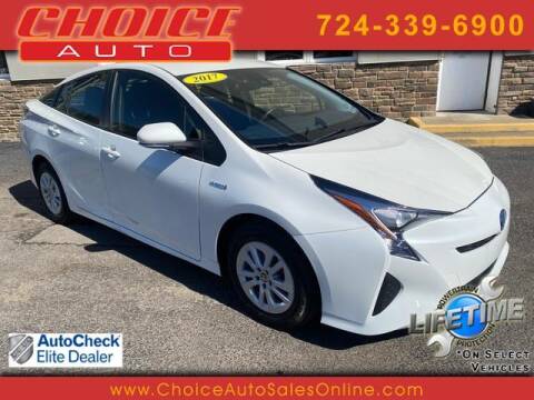2017 Toyota Prius for sale at CHOICE AUTO SALES in Murrysville PA