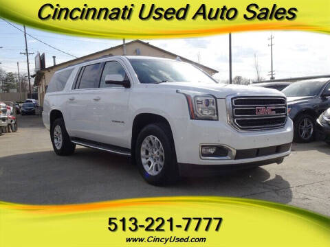 2016 GMC Yukon XL for sale at Cincinnati Used Auto Sales in Cincinnati OH