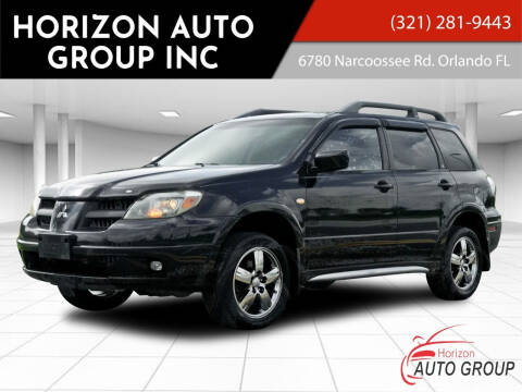 2006 Mitsubishi Outlander for sale at HORIZON AUTO GROUP INC in Orlando FL