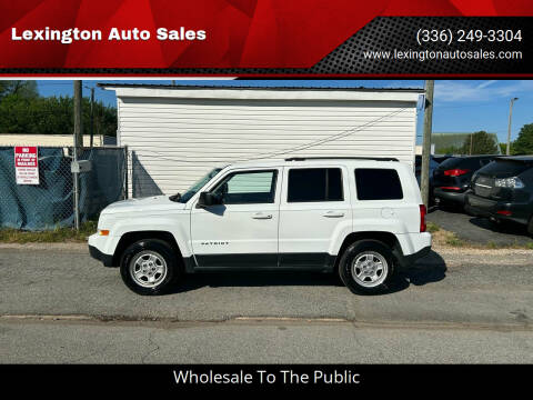 2016 Jeep Patriot for sale at Lexington Auto Sales LLC in Lexington NC