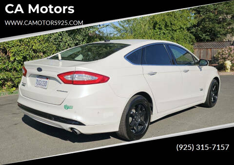 2014 Ford Fusion Energi for sale at CA Motors in Livermore CA