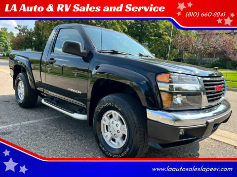 2005 GMC Canyon for sale at LA Auto & RV Sales and Service in Lapeer MI