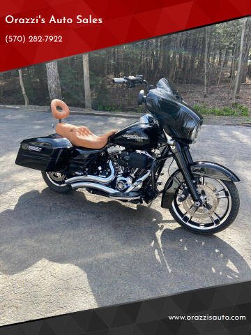 2016 Harley Davidson Street Glide for sale at Orazzi's Auto Sales in Greenfield Township PA