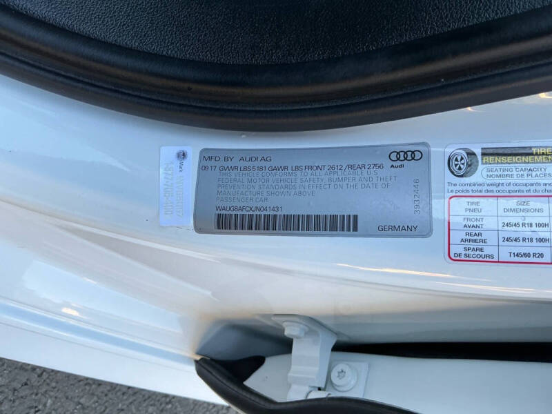 2018 Audi A6 2.0T quattro Premium Plus