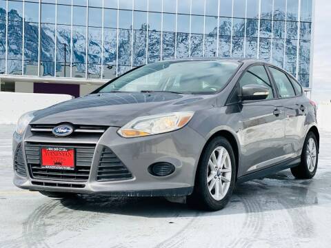 2014 Ford Focus for sale at Avanesyan Motors in Orem UT