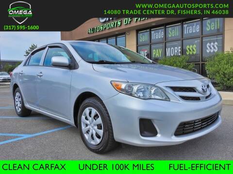 2012 Toyota Corolla for sale at Omega Autosports of Fishers in Fishers IN