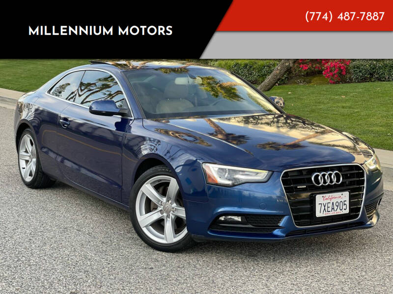 2014 Audi A5 for sale at MILLENNIUM MOTORS in Van Nuys CA