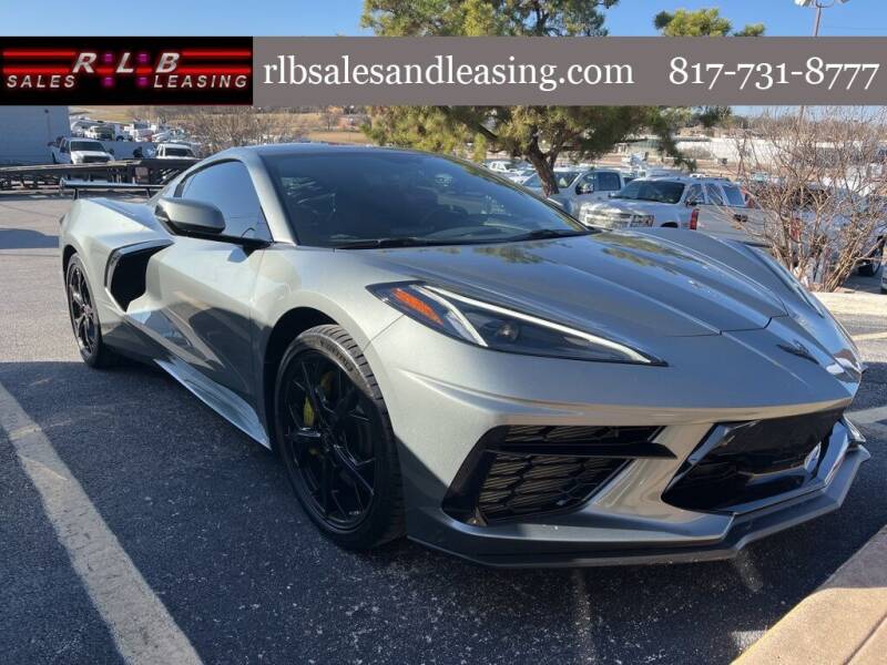 2022 Chevrolet Corvette for sale at RLB Sales and Leasing in Fort Worth TX