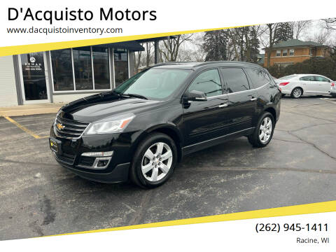 2017 Chevrolet Traverse for sale at D'Acquisto Motors in Racine WI