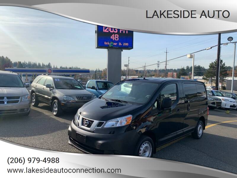 2016 Nissan NV200 for sale at Lakeside Auto in Lynnwood WA